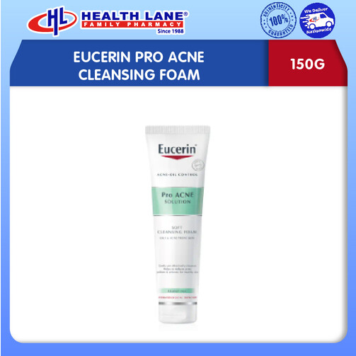 EUCERIN PRO JERAWAT CLEANSING BERBUIH 150G
